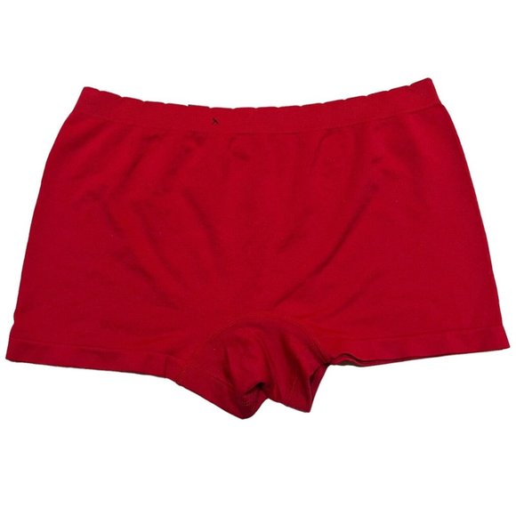 NWT TORRID Boyshort Pantie Sz 0X Red Holiday - Picture 2 of 4
